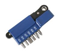 Abiti Mini Cricchetto Set di Punte 7pc - Laser 2562 Nuovo
