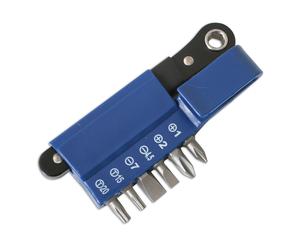 Abiti Mini Cricchetto Set di Punte 7pc - Laser 2562 Nuovo