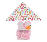 Abiti Per Anatre Da Portico | Sciarpa E Cappello Pasquali Divertenti Per Feste E Celebrazioni | Cappello Da Coniglio Pasquale Di Porch Duck Abbigliamento | Adatto A Feste Prato Cortile Esterno Celebra