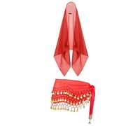 Abiti per oche da portico | Bandana con paillettes Abiti per statua di cemento, statua decorativa di animali primaverili accessori per vestire decorazioni artistiche per giardino prato all'aperto
