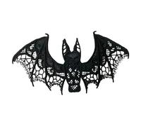 Abiti speciali da evento da donna, decorazione di Halloween, pipipistrello, decorazione 3D, decorazione per la stanza di Halloween, accessori di scena realistici (verde, taglia unica)