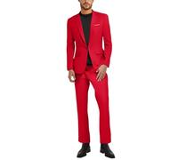 Abiti Vintage da Uomo Completo Sposa Slim Fit Lunghezza Media Cappotto Camicie 3 Pezzi Tuta Business Lavoro Casual E alla Moda Quotidiana