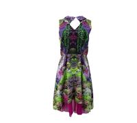 Abito A Collo Rotondo Viola Da Donna EMERSON #7017 4 NWT