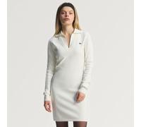Adidas Originals - Long Sleeve Collared Dress - - Dresses - Donna - Bianco - M