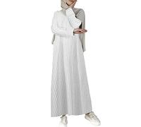 Abito Abaya da Donna Abito da Preghiera Caftano Islamico a Figura Intera con Maxi Abito Hijab Dubai#G