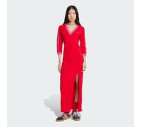 Abito adicolor Classics 3-Stripes Maxi Better Scarlet / Semi Lucid Fuchsia 2XS
