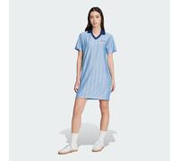 adidas Originals x Liberty London - Vestito stile maglia da calcio tono su tono color cielo ambient / bianco gesso-Blu 2XL
