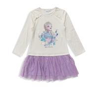 Abito bambina Disney Frozen vestitino stampato con gonna tulle brillantini 5692
