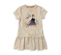 Abito bambina Disney Frozen vestitino stampato Elsa e Anna in cotone Bio 5444