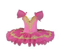 Abito Bambina Elegante 1-14 Anni Vestito Ragazze Per Balletto Slim Fit Abiti Bambine Senza Maniche Con Scollo V Vestiti Ragazza Eleganti Vintage a Blocchi Di Colore Festa Compleanno Danza Classica