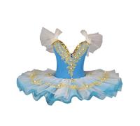 Abito Bambina Elegante 1-14 Anni Vestito Ragazze Per Balletto Slim Fit Abiti Bambine Senza Maniche Con Scollo V Vestiti Ragazza Eleganti Vintage a Blocchi Di Colore Festa Compleanno Danza Classica