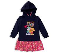Abito Bambina Paw Patrol Vestito Stampato in Cotone Felpa Maniche Lunghe 5582