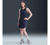 Abito canotta con motivo waffle Nike Chill Knit - Donna - Blu L (IT 48-50)