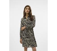 Abito chemisier fantasia Nero XS Leopardato