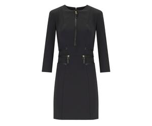 ABITO CON ZIP NERO ELISABETTA FRANCHI 38 IT
