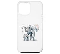 Abito coordinato Mommy and Me Elephant Family Love Custodia per iPhone 12 Pro Max