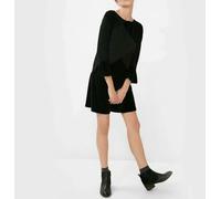 Abito Corto Da Donna Desigual Nero Floreale Qb3 Taglia M EU 40