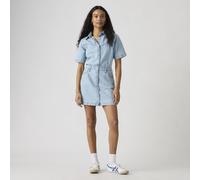 Levi´s ® Logan Western Short Sleeve Dress Blu XS Donna