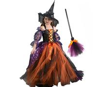 Abito Da - Abito Per Bambini Gotico, Tutù Da Senza Maniche Suggerimento O Dolci | Design Gonna Da Fiaba Nera, Affascinante Abito Da Festa Di Halloween Parfa