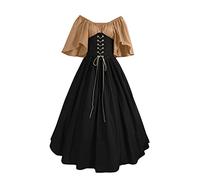 Abito da ballo per le donne abito vittoriano abiti di Halloween a maniche lunghe abiti vittoriani per vintage cosplay costume da donna a ballo di fine anno pieghettato gonna da donna maxi secolo 17°