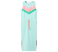 vidaXL Abito da Bambina con Coulisse Menta Chiaro 128