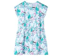 Abito da Bambina Ecru e Menta Scuro 104