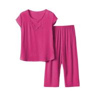 Abito da Casa Donna Estivo Cotone - Completo Top E Pantaloncini Donna