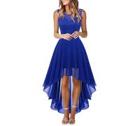 Abito da Cocktail Elegante Senza Maniche per Donna, Perfetto per Matrimoni Come Damigella o Ospite, Abito da Sera Raffinato