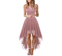 Abito da Cocktail Elegante Senza Maniche per Donna, Perfetto per Matrimoni Come Damigella o Ospite, Abito da Sera Raffinato