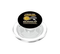 Abito da coppia I Bring The Sunshine She Brings The Thunder PopSockets PopGrip per MagSafe
