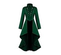 Abito da donna, da donna | Uniforme da sposa Cappotto | Abito Steampunk rinascimentale, giacca vintage rinascimentale, giacca a trincea lunga vittoriana