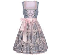 Abito da donna in Germania, senza maniche, per spettacoli teatrali, stile medievale, tazze da uomo, rosa, L