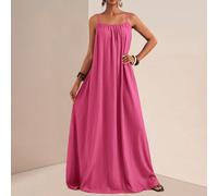 Abito da donna in stile versatile casual e casual per l'estate 2025, adatto per festival musicali, Pasqua, San Patrizio, stile occidentale, nomade, feste di compleanno, laurea, studenti, uso quotidian