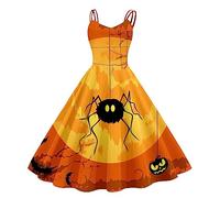Abito da Donna per Halloween,Abbigliamento Medievale Costume Halloween Strega Vampiro Palazzo Rinascimentale Vestito Gotico Gioco di Ruolo