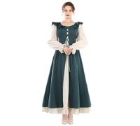 Abito Da Donna Per Halloween Gotico Da Palazzo Elegante Vestito Da Strega Medievale Vintage Costumi Di Halloween Taglie Forti Cosplay Abito Da Sera Carnevale Manica Lunga Lungo Abiti Da Ballo