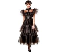 Abito Da Donna Rave’n Di Mercoledì Addams Family Halloween Costume
