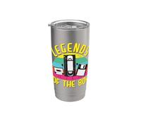 Abito da festa anni '80 per donna, costume anni '80 da uomo | Leggende anni '80 Bicchiere termico in acciaio inox doppia parete