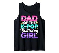 Abito da Festa di Compleanno Dad of The Anime K Pop Girl Daddy Canotta