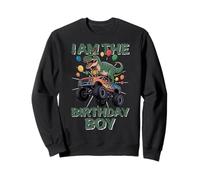 Abito da Festa di Compleanno I Am The Monster Truck Auntie Felpa