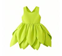 Abito da festa per bambina, vestito da costume carino e brillante da fata, adorabile abito da principessa adatto per attività all'aperto, feste, compleanni, servizi fotografici, esibizioni sul palco 6