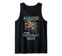 Abito da Festa per la Zia del Compleanno Monster Truck Auntie Canotta