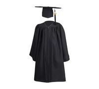 Abito da laurea per la scuola materna, berretto e abito da laurea per la scuola materna,Set con nappe per abito da per bambini - Uniforme scolastica per bambini, abiti per spettacoli teatrali 2