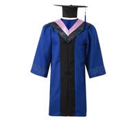 Abito da Laureato Set 2025 Costumi Laurea Toga Cappello da Università e Tocco Cappello Laureato Abito da Laurea Donna Uomo per Celebrazioni Set Graduation Gown Vestito Diploma Travestimento
