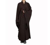 Abito da Monaco Buddhista in Tessuto Traspirante,Uniforme da Meditazione per Adulti,Vesti del Monaco Shaolin per Kung Fu e Pratica Zen,Ideale per Cerimonie e Meditazione