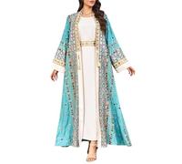 Abito da Preghiera Donna Musulmana - Abaya Morbido Manica Lunga Taglia Unica