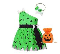 Abito da Principessa in Tulle per Bambina con Borsa Caramelle e Cerchietto - Costume di Halloween per Festeggiamenti, Carnevale e Feste in Maschera - Vestito da Festa per Bambine Baby