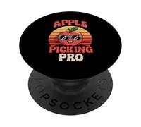Abito da raccolta delle mele da frutteto per il giorno della raccolta delle mele PopSockets PopGrip Adesivo