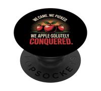 Abito da raccolta delle mele da frutteto per il giorno della raccolta delle mele PopSockets PopGrip Adesivo