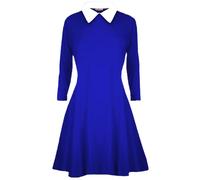 Abito Da Ragazza Per Halloween Con Collo Peter Pan E Gonna A Ruota