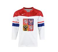 Abito da schifo Nike IIHF Replica Czech Republic White Senior XL